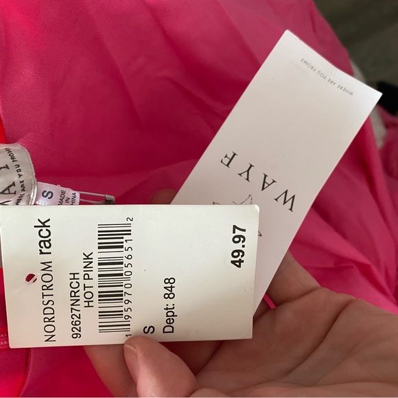 BARBIECORE Wayf Cut Out Cotton Sun Dress - Picture 2 of 4